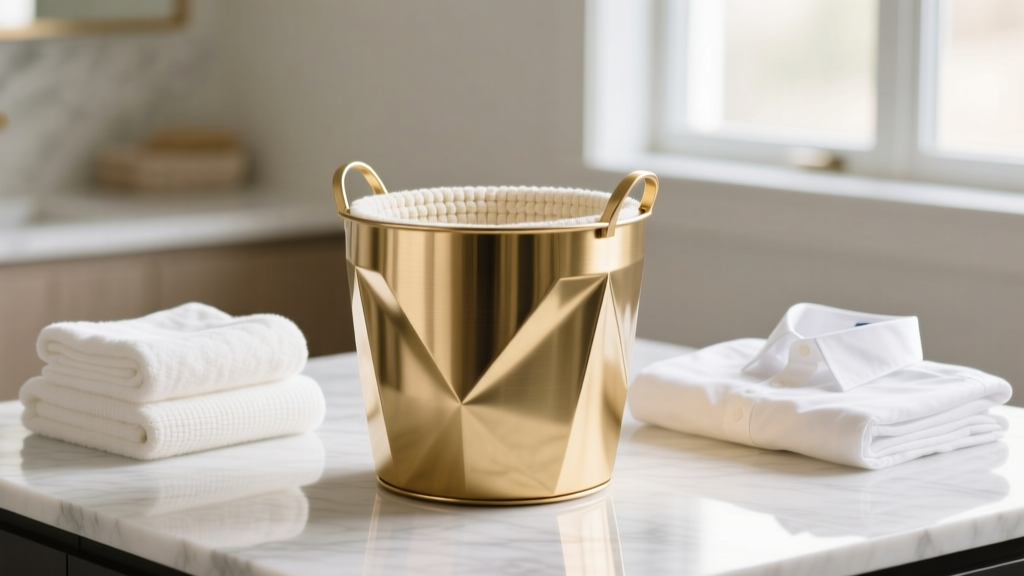 Where to Buy a Gold Laundry Hamper: Expert Buying Guide
