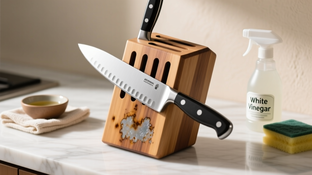 Tested: How to Get Hard Water Out of Knife Block Fast