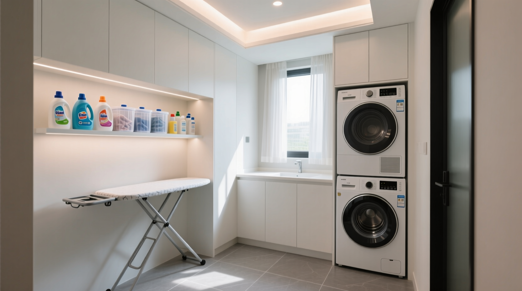 small laundry room organization ideas