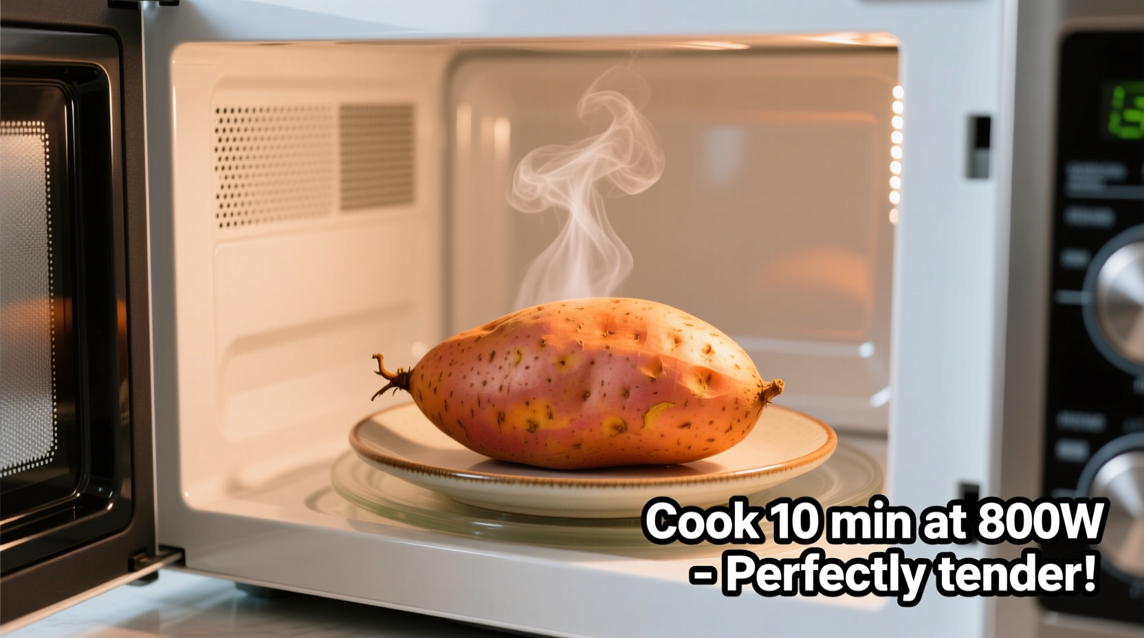 Yes! Microwave Sweet Potato Guide (5-Minute Method)