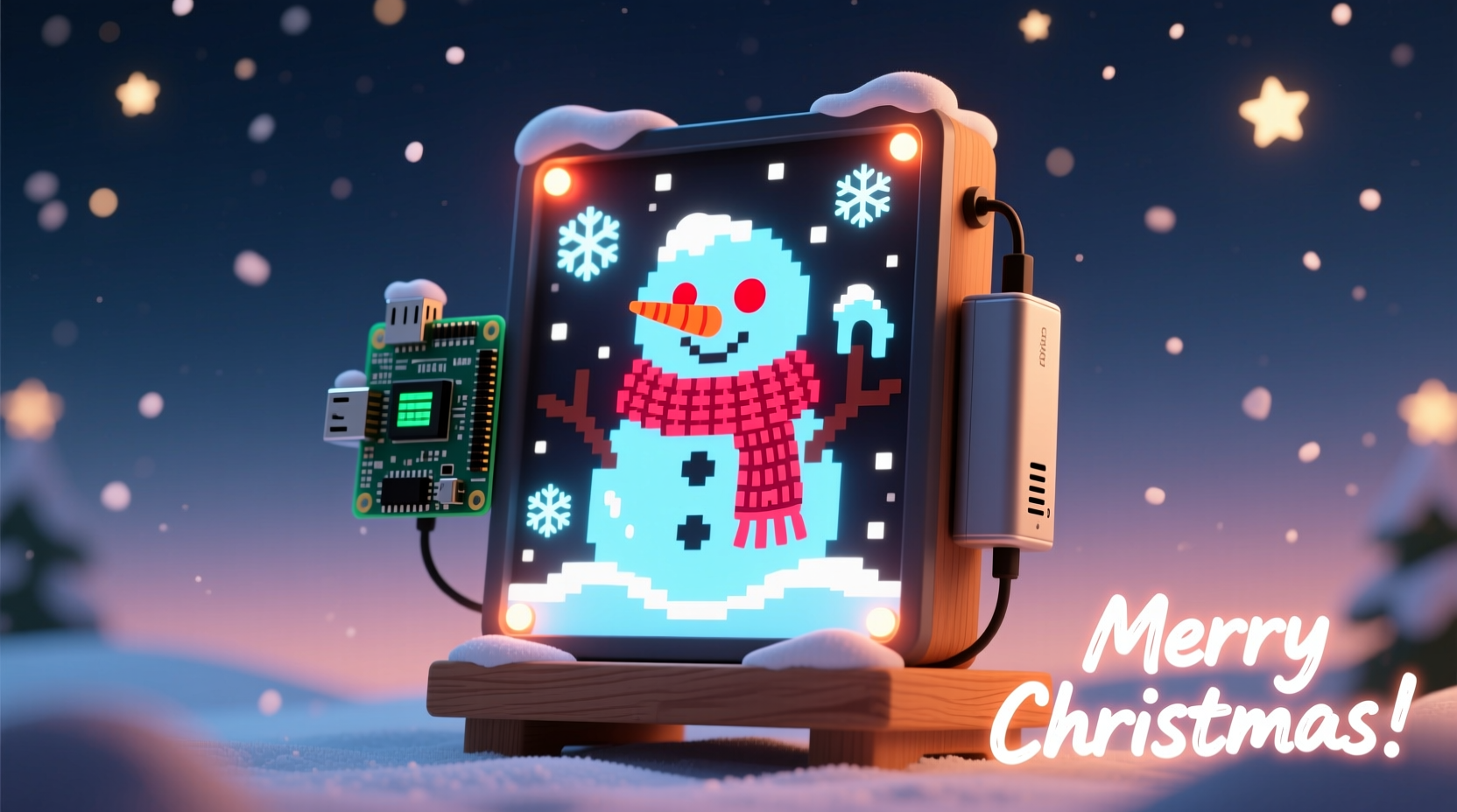 how to make a diy animated christmas display using affordable raspberry pi tools