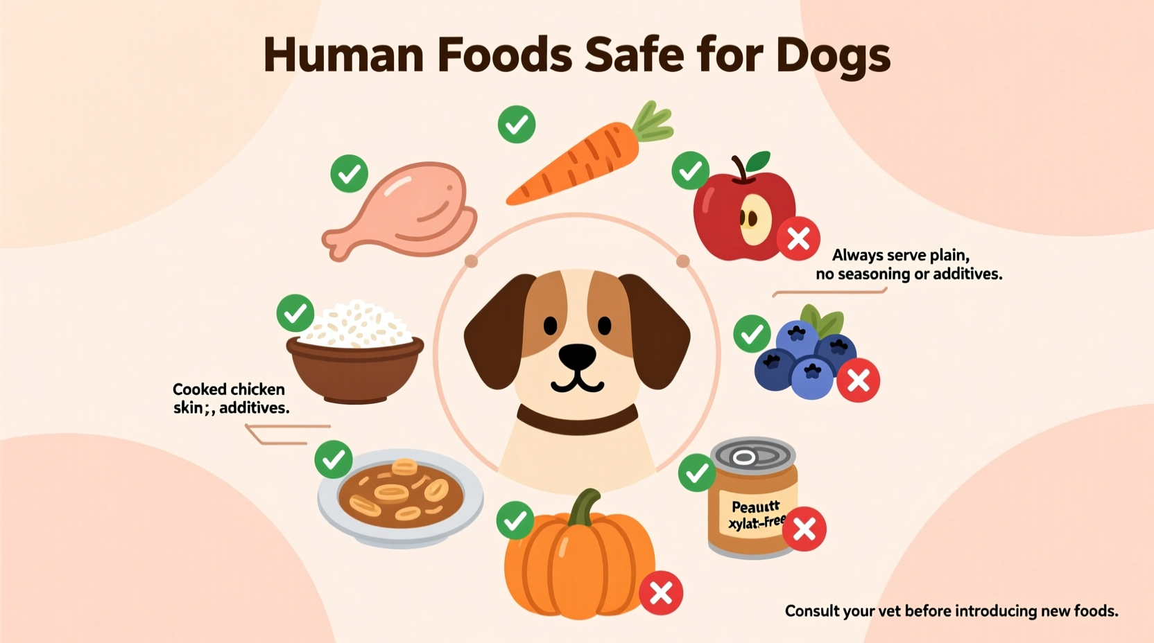 What Human Foods Are Safe for Dogs to Eat
