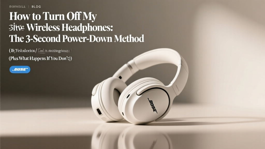 How To Turn Off My Bose Wireless Headphones (2026)