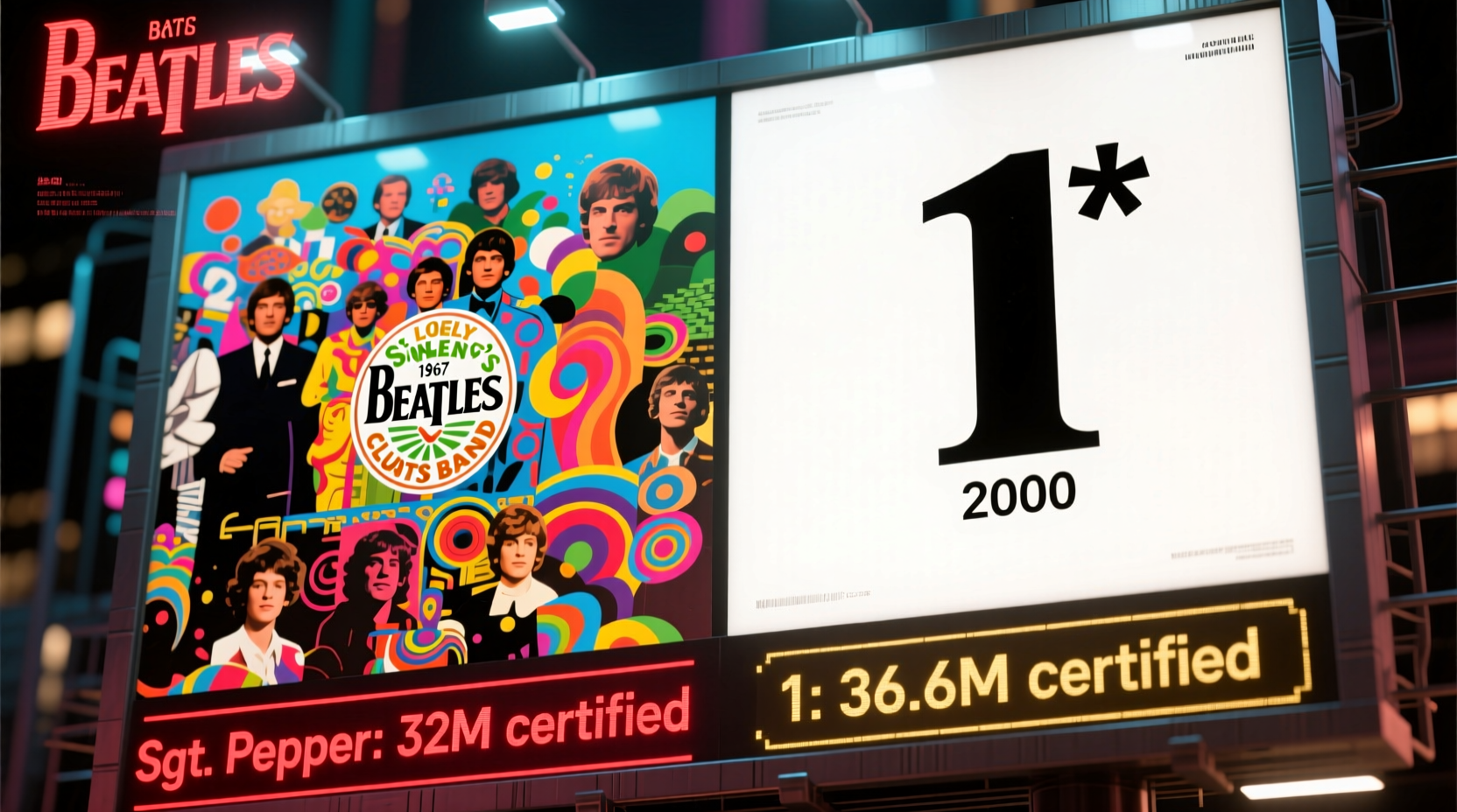 what was the best selling beatles album of all time