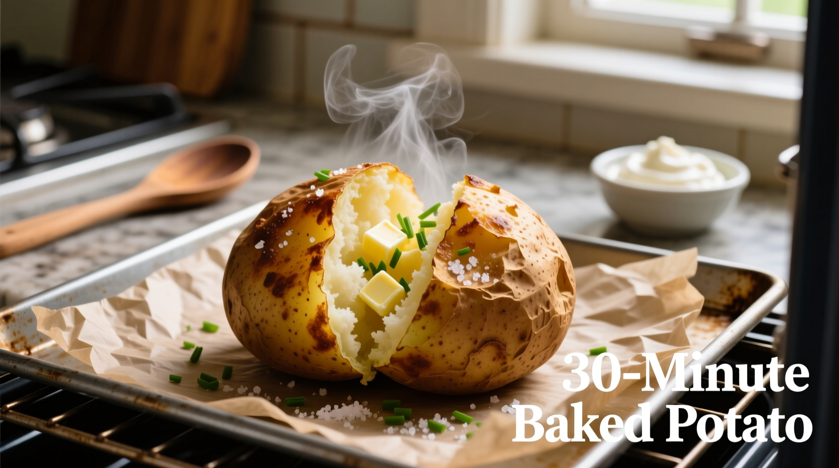 Fast Baked Potato in Oven: 45-Minute Method