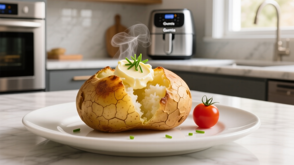 Perfect Baked Potato in a Gourmia Air Fryer (Easy!)