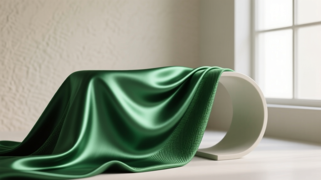 Green Taffeta Fabric: Sustainable Shine, Engineered Performance
