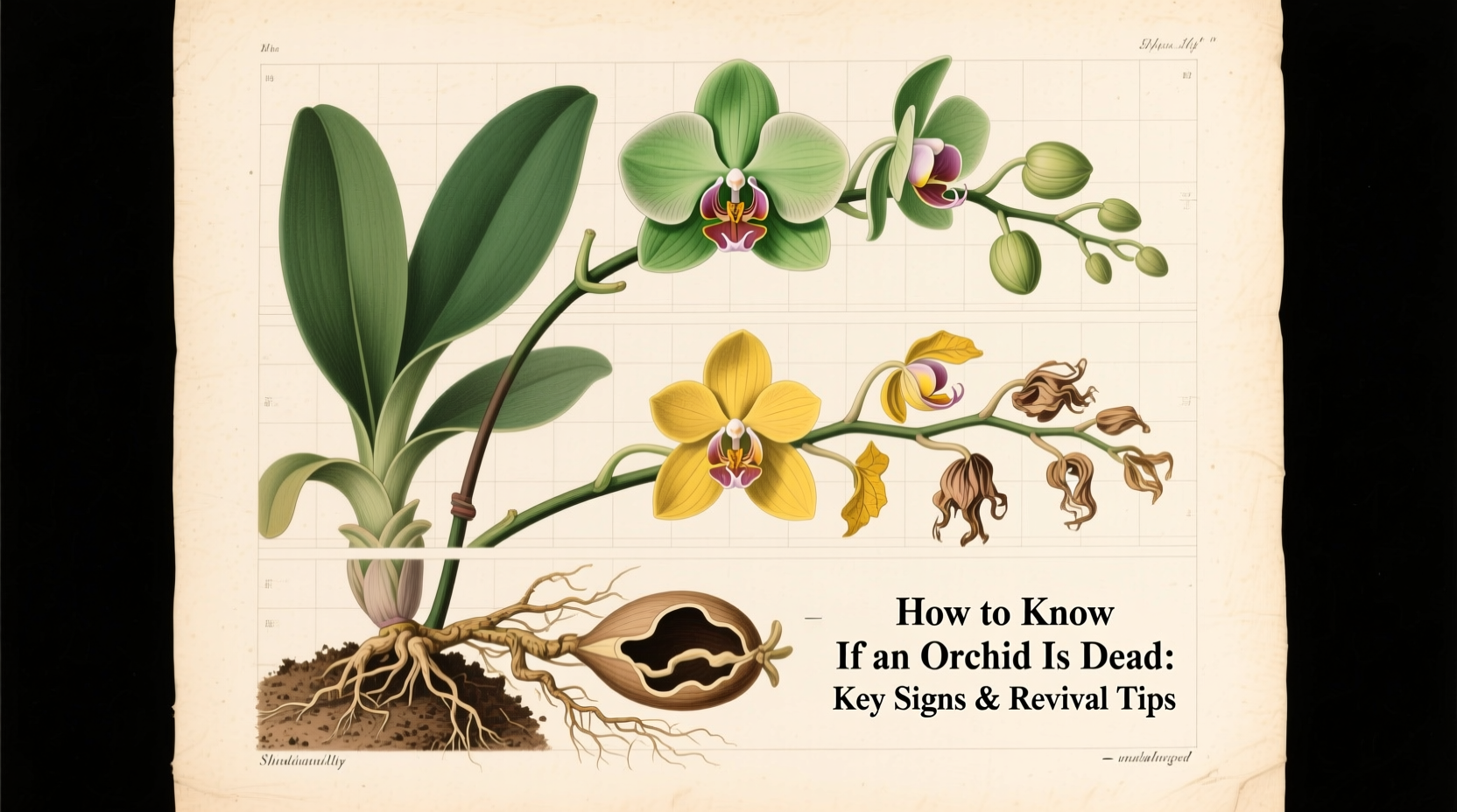 How To Know If An Orchid Is Dead