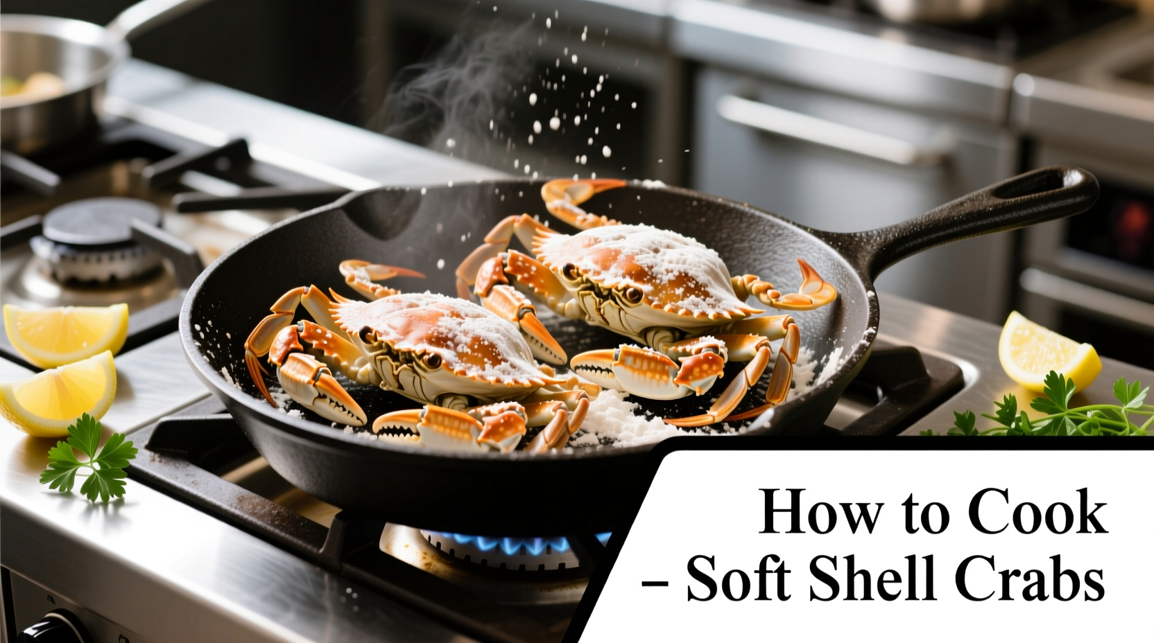 how do i cook soft shell crabs