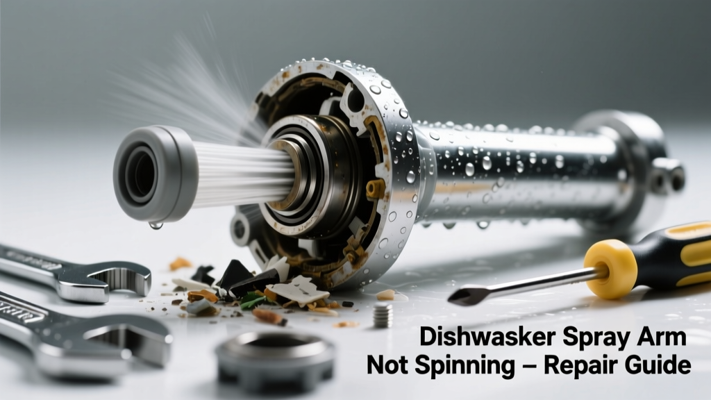 Dishwasher Spray Arm Not Spinning & Making Noise