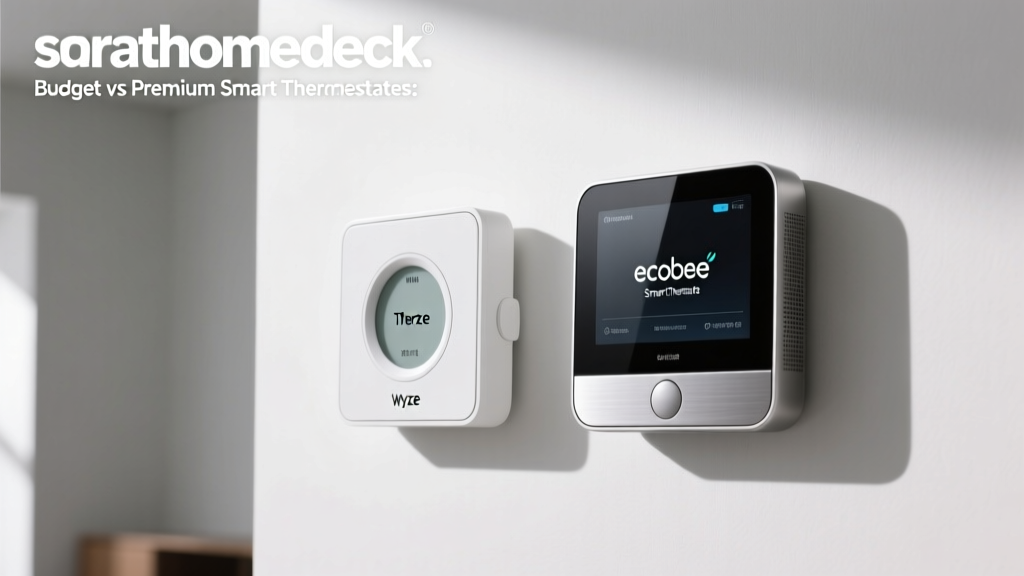 Budget vs Premium Smart Thermostats: Wyze vs ecobee
