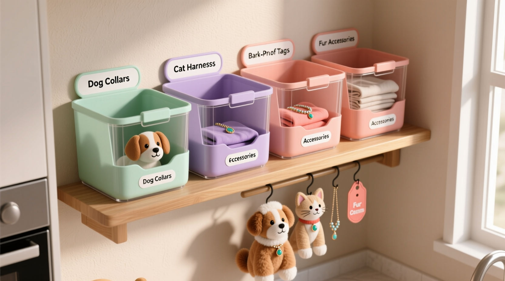 closet organization tips pet costume storage