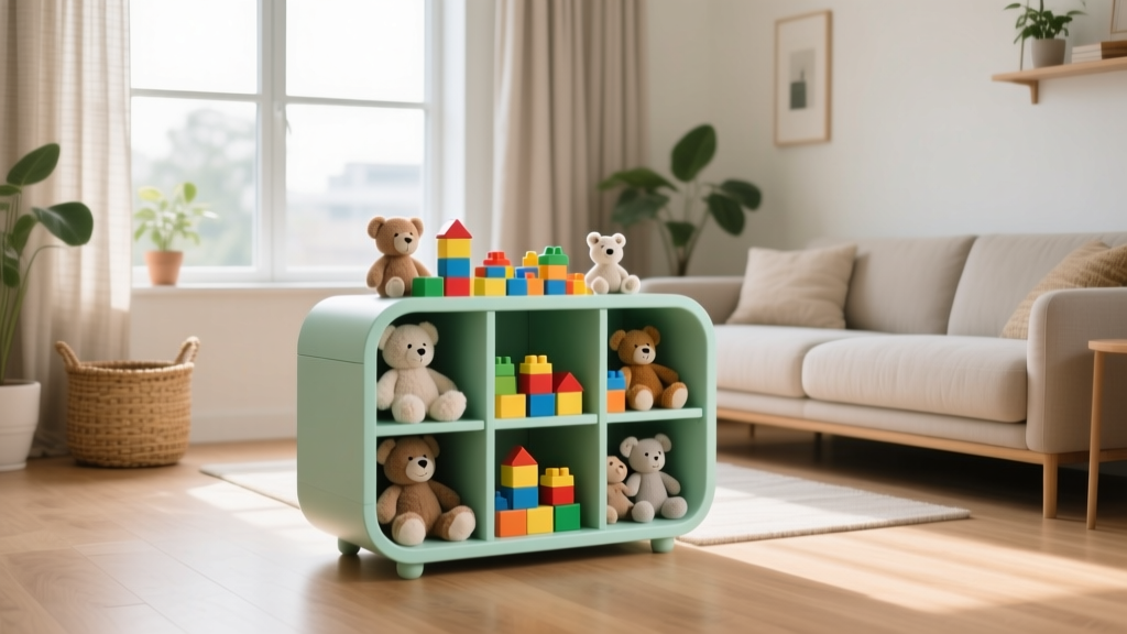 Cute Toy Storage That Works in Your Living Room