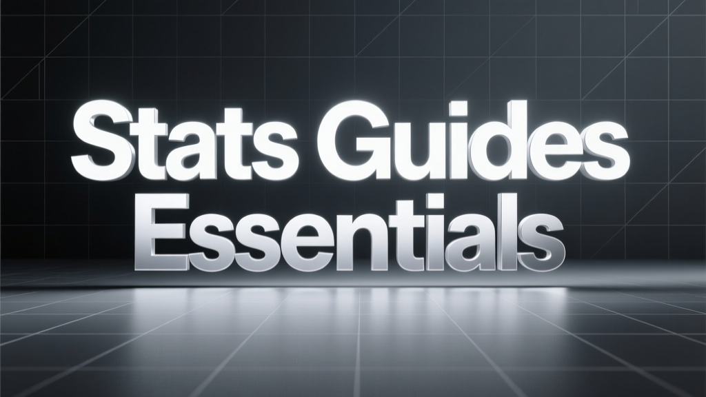 Sports Stats Guide: Practical Frameworks and Benchmarks