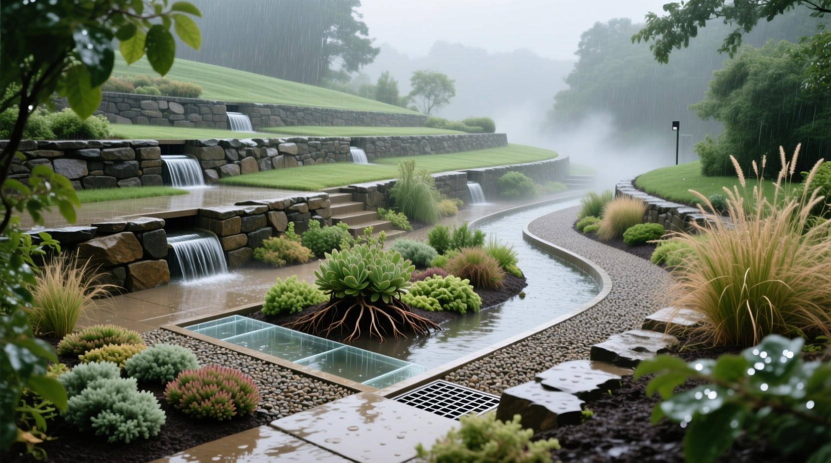 tips prevent flooding garden