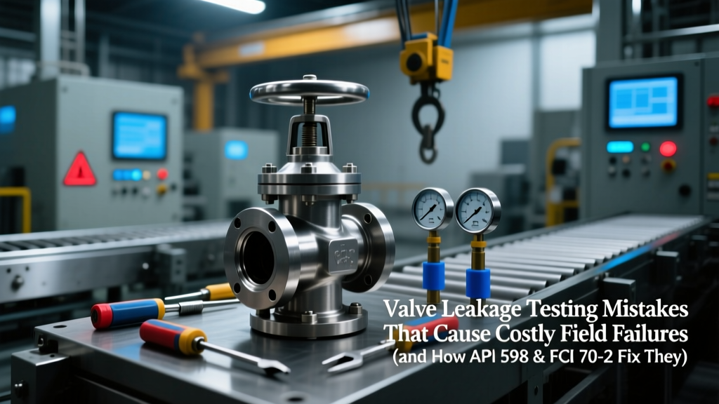 Valve Leakage Testing: API 598 vs FCI 70-2 Guide