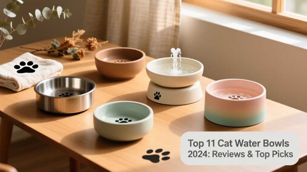 11 Best Cat Water Bowls in 2024: Reviews & Top Picks