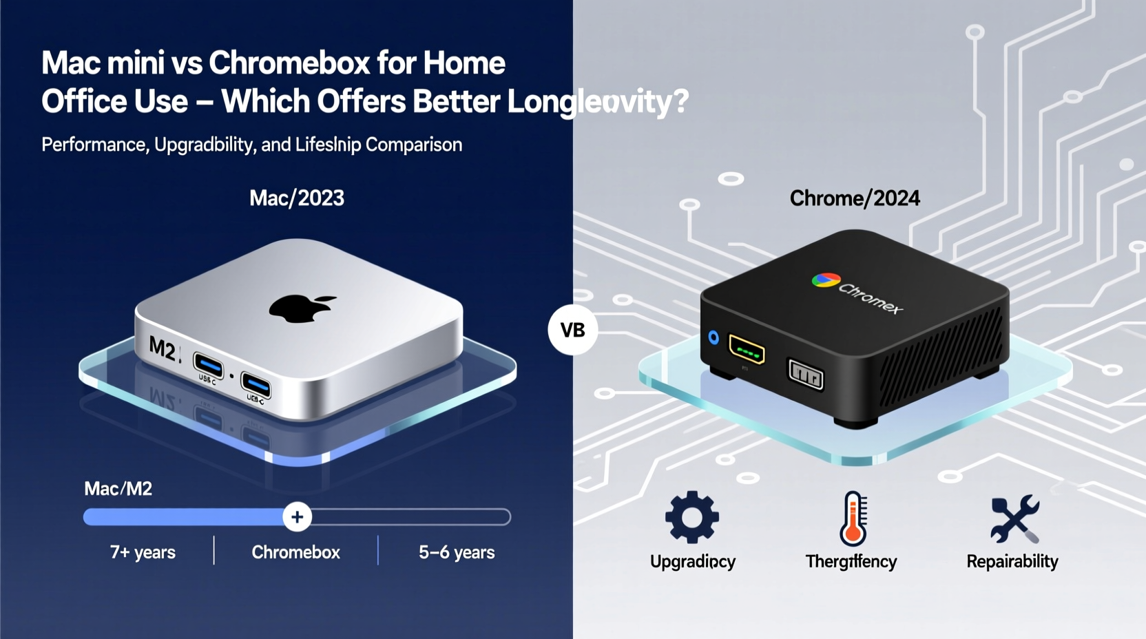 mac mini vs chromebox for home office use which offers better longevity