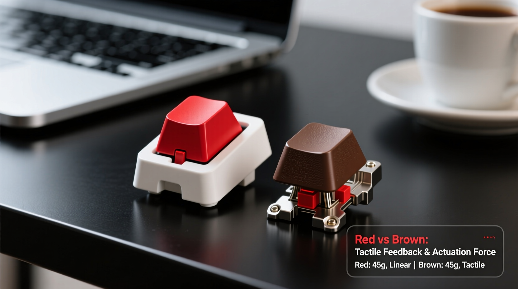 mechanical keyboard switches red vs brown which key feels better for all day typing
