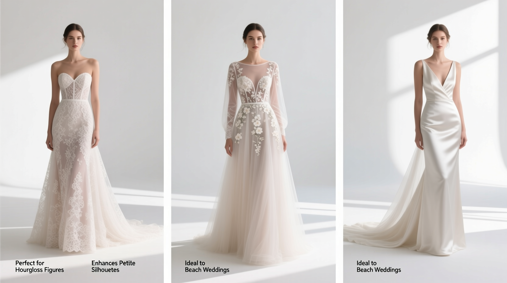 a line wedding gowns