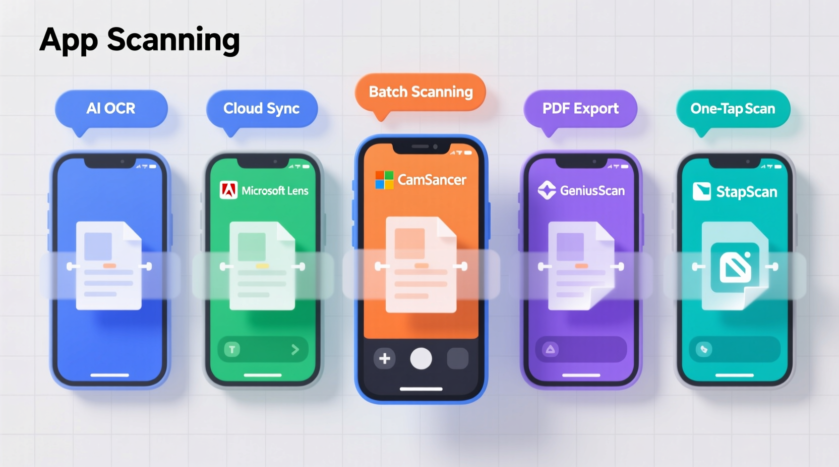 five best mobile document scanning apps
