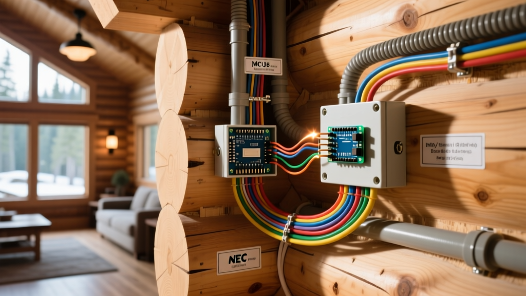 Commercial Log Cabin Electrical Wiring: Resort & Lodge Guide