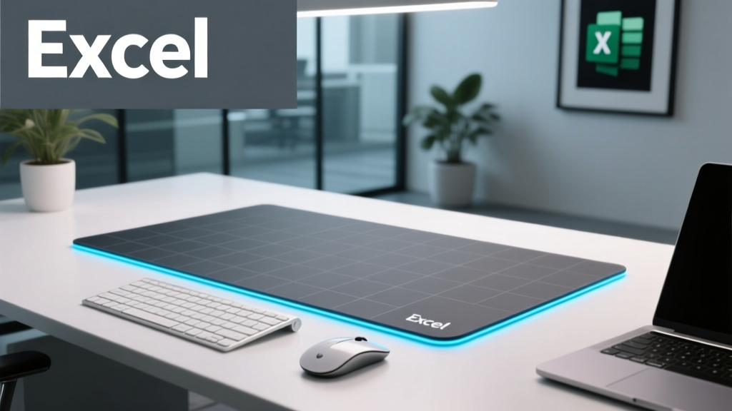 Ergonomic Excel Mouse Pads: Reduce Wrist Pain & Fatigue