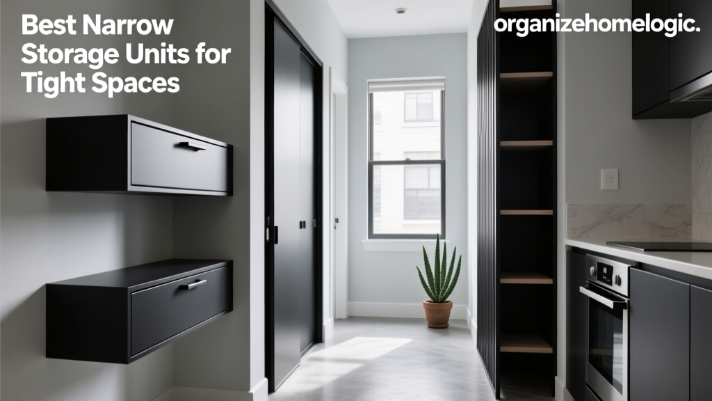 Best Narrow Storage Units for Tight Spaces
