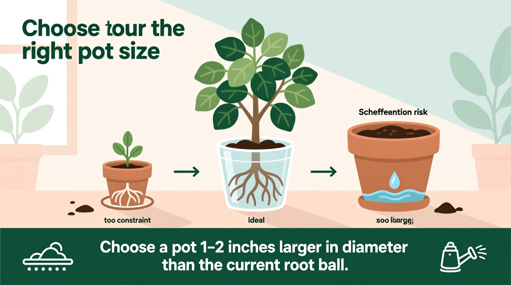 how to choose the right pot size for your indoor tree