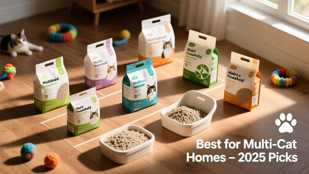 10 Best Cat Litters for Multiple Cats – 2025 Reviews & Top Picks