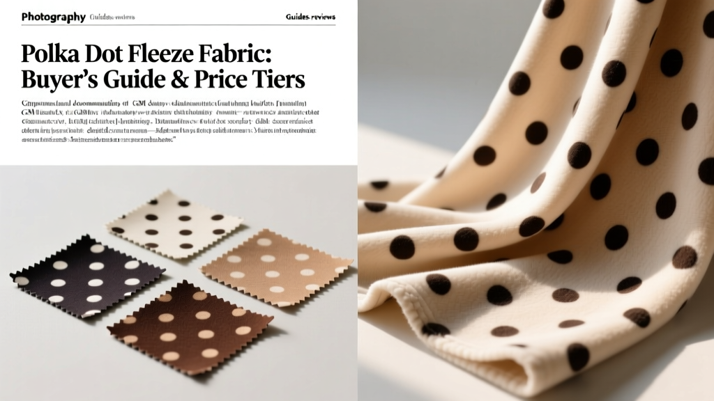 Polka Dot Fleece Fabric: Buyer’s Guide & Price Tiers