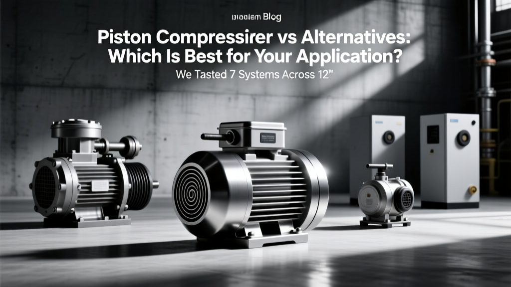 Piston vs. Alternatives: Real Cost, Noise & Lifespan Data
