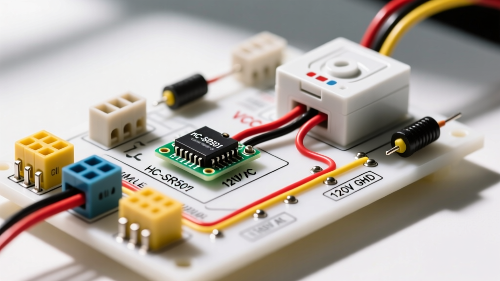 Wiring Diagram for a PIR Sensor: HC-SR501 & 120V Switch Guide