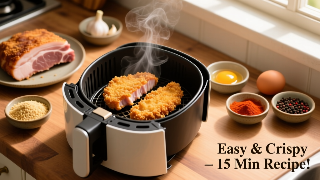 Crispy Breaded Pork Loin Chops in Air Fryer (Easy!)
