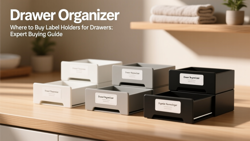 Where to Buy Label Holders for Drawers: Expert Buying Guide