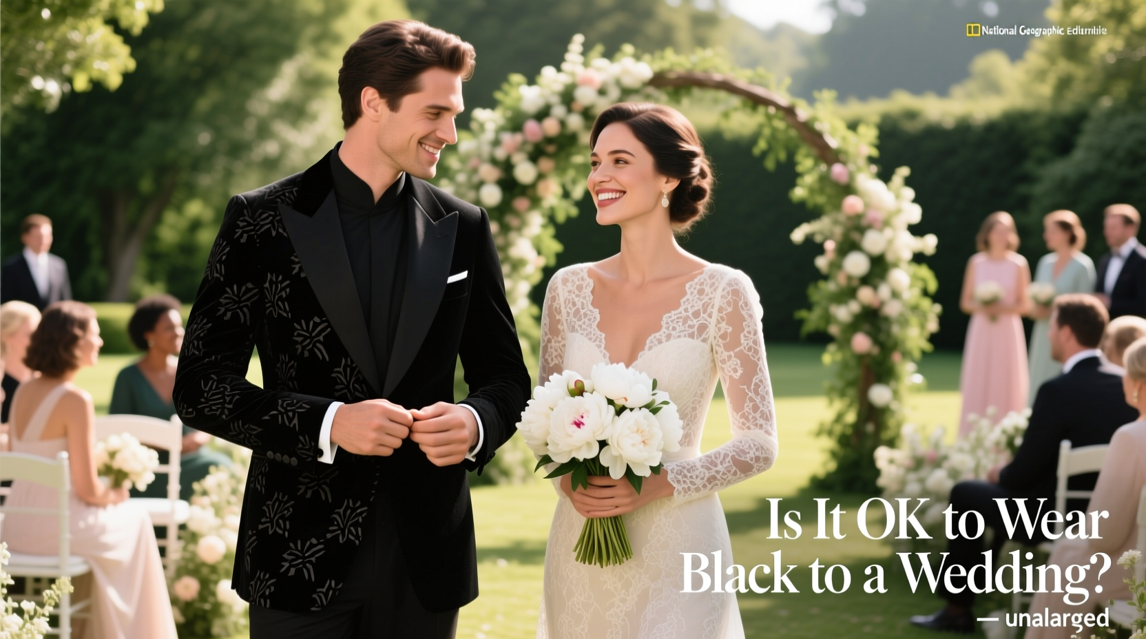 is it ok to wear black to a wedding