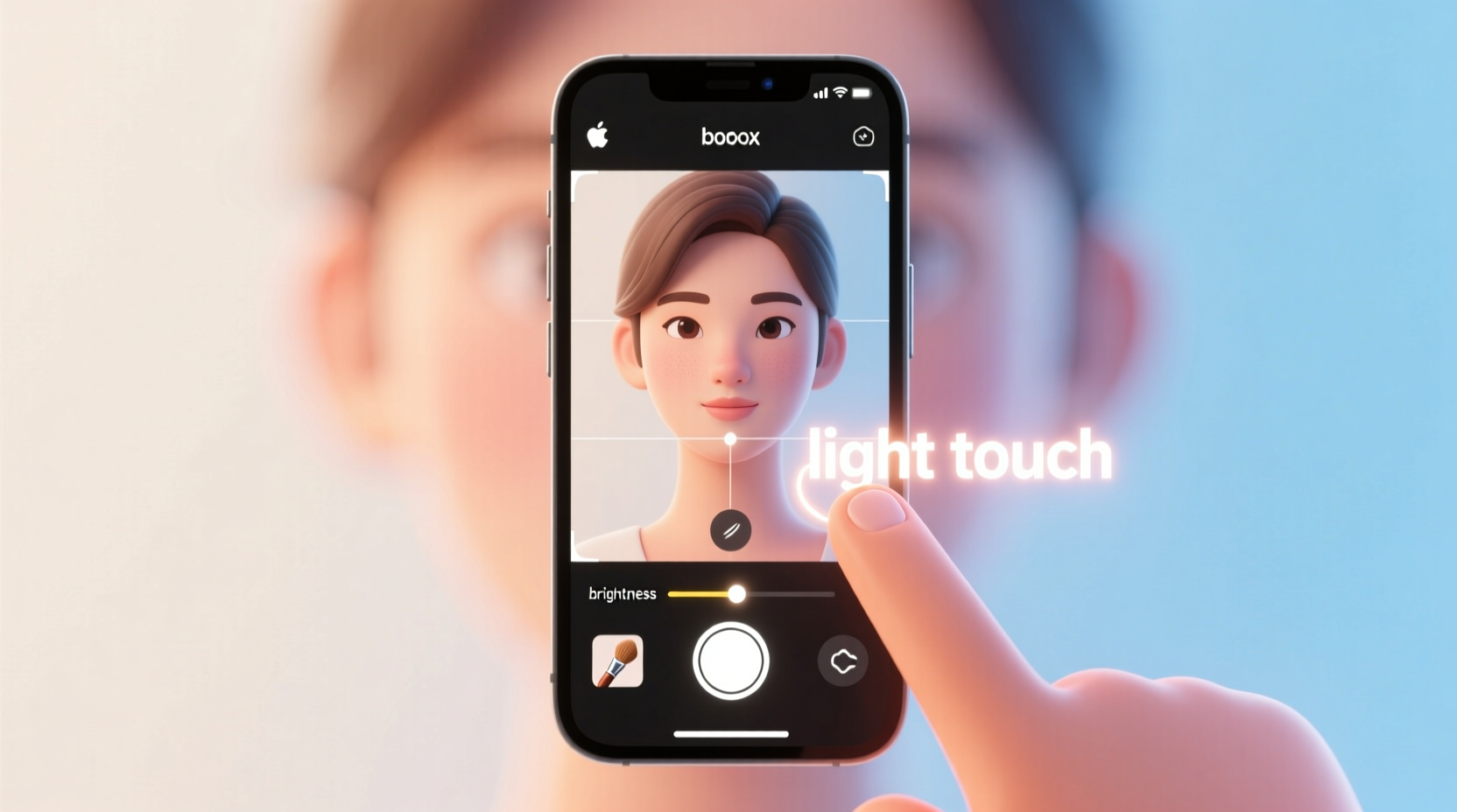 lightbox makes simple touch ups a snap