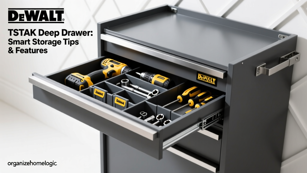 DeWalt TSTAK Deep Drawer: Smart Storage Tips & Features