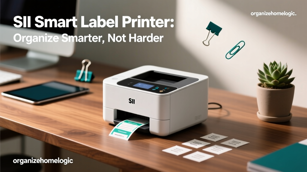 SII Smart Label Printer: Organize Smarter, Not Harder