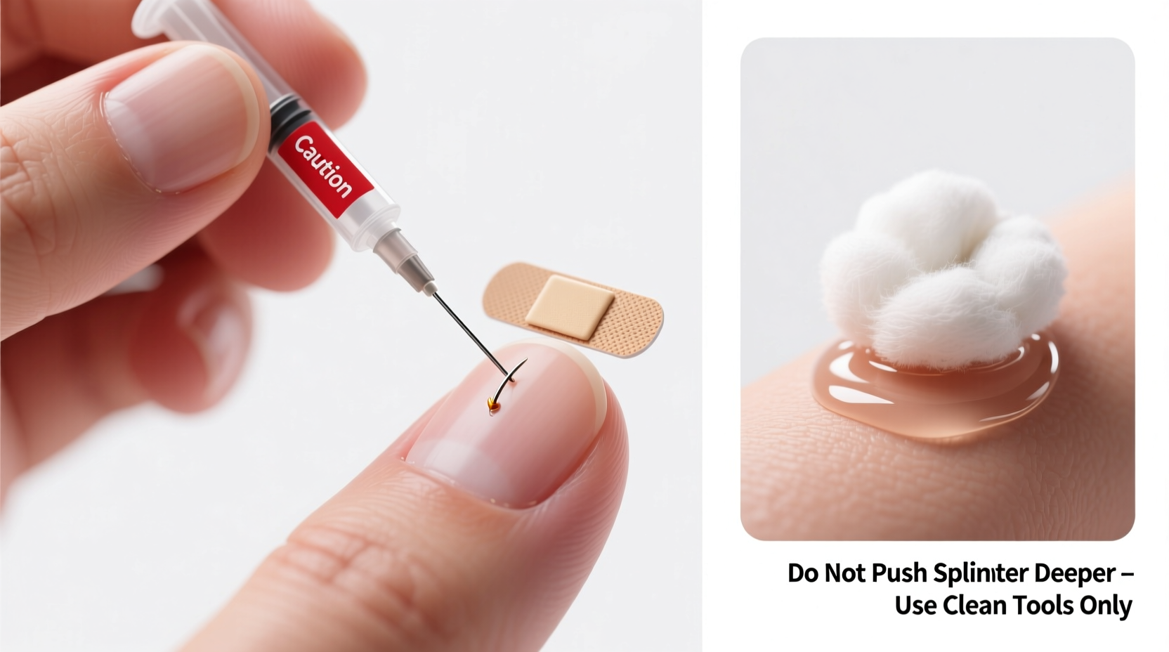 how to safely remove a splinter without tweezers quick alternatives