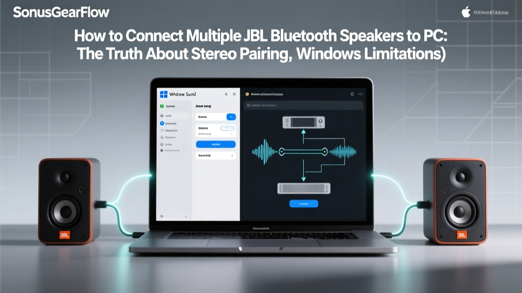 JBL Bluetooth Speakers to PC: Fix Multi-Speaker Audio (2026)
