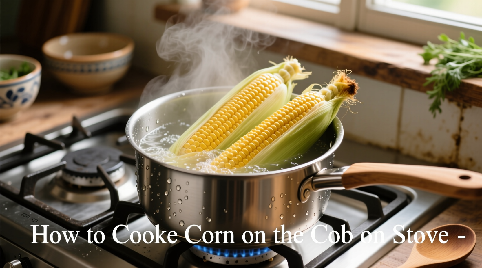 how to cook corn on the cob on stove