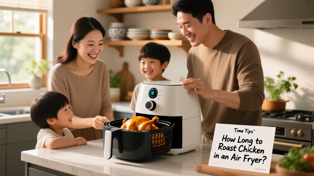 How Long to Roast Chicken in an Air Fryer? (Time + Tips)