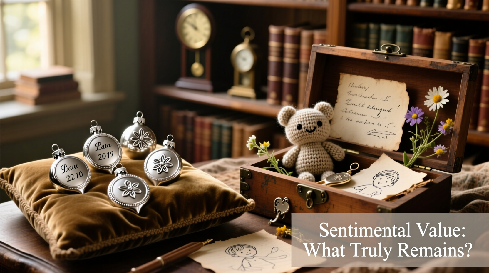 personalized ornaments vs handmade keepsakes which holds more sentimental value