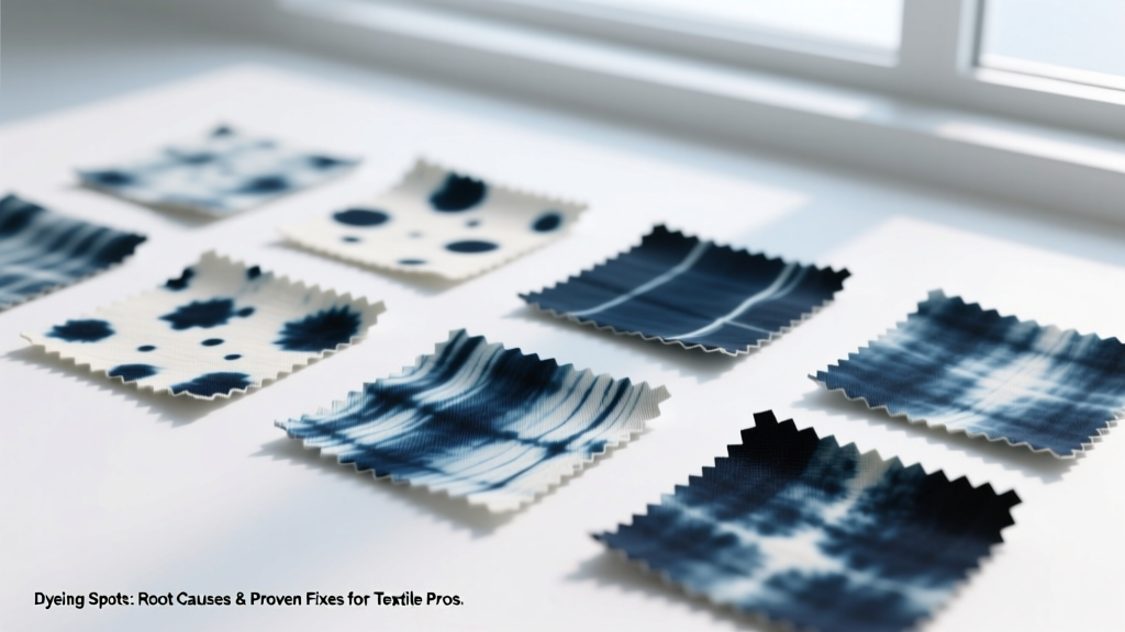 Dyeing Spots: Root Causes & Proven Fixes for Textile Pros