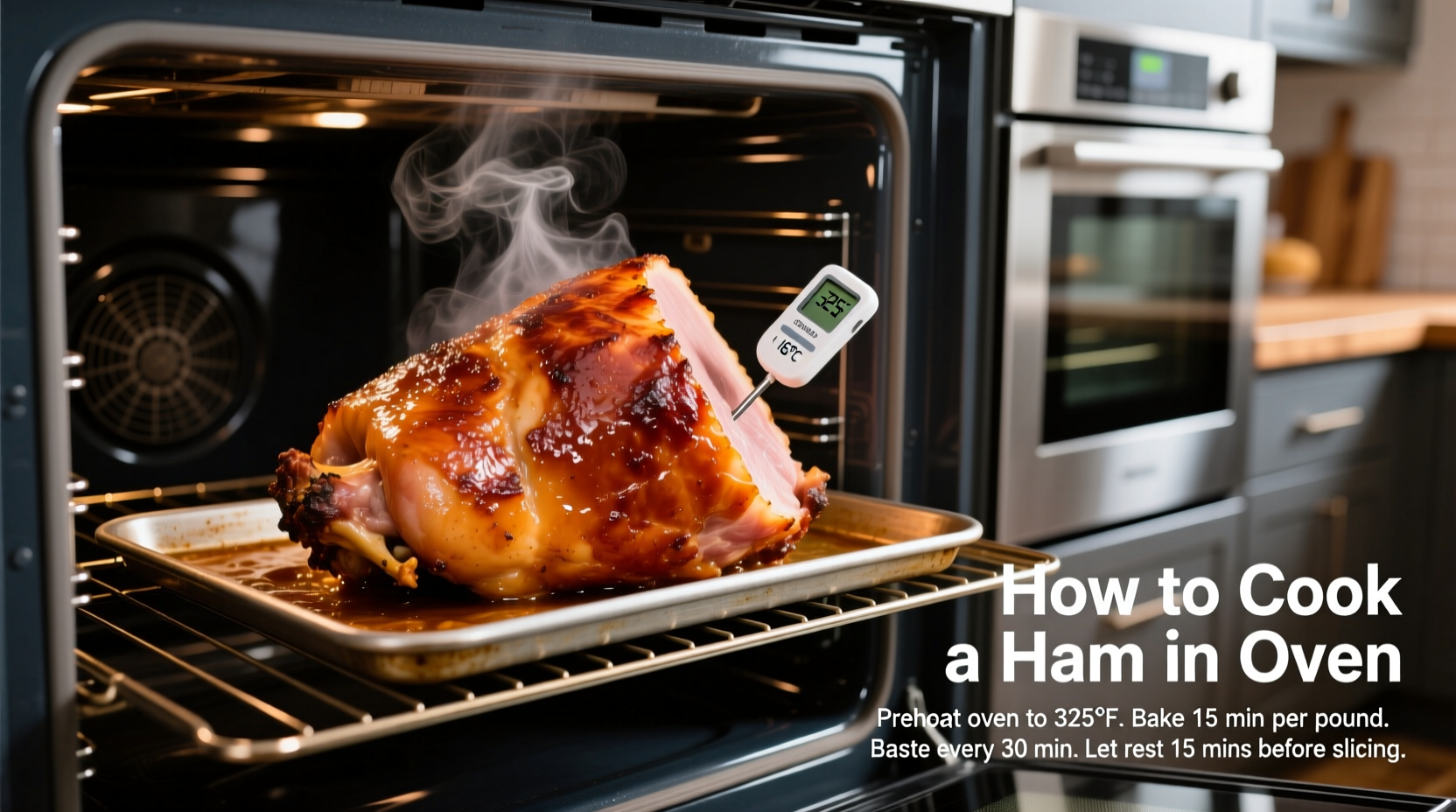 how do you cook a ham in oven