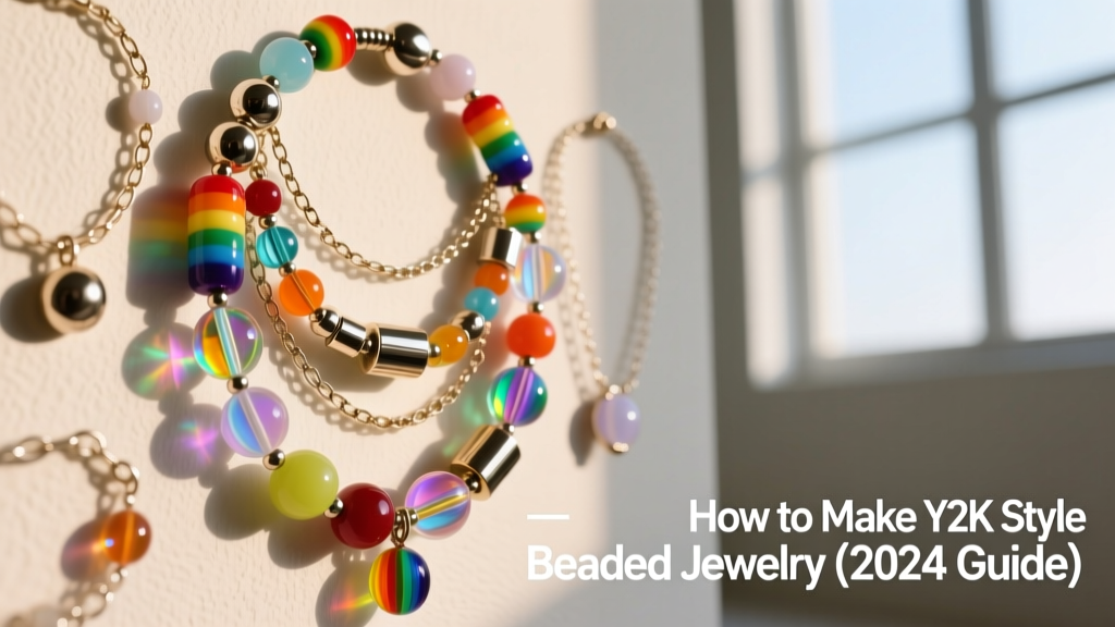 How to Make Y2K Style Beaded Jewelry (2024 Guide)