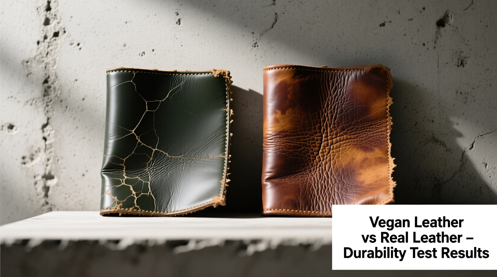 vegan leather vs real leather which holds up better over time and why