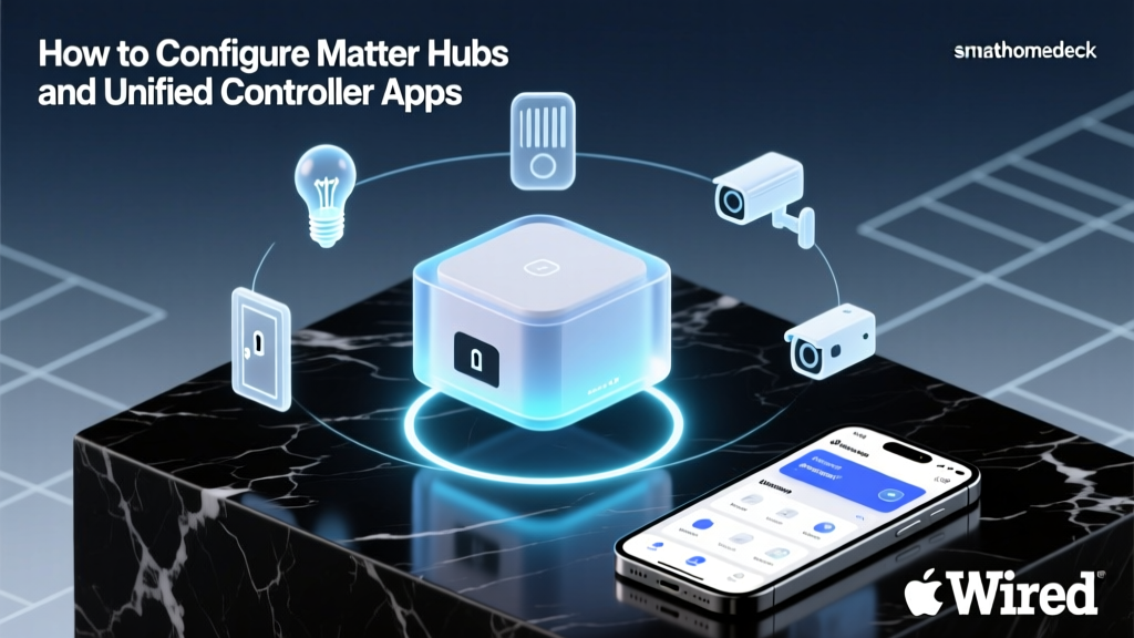 How to Configure Matter Hubs and Unified Controller Apps