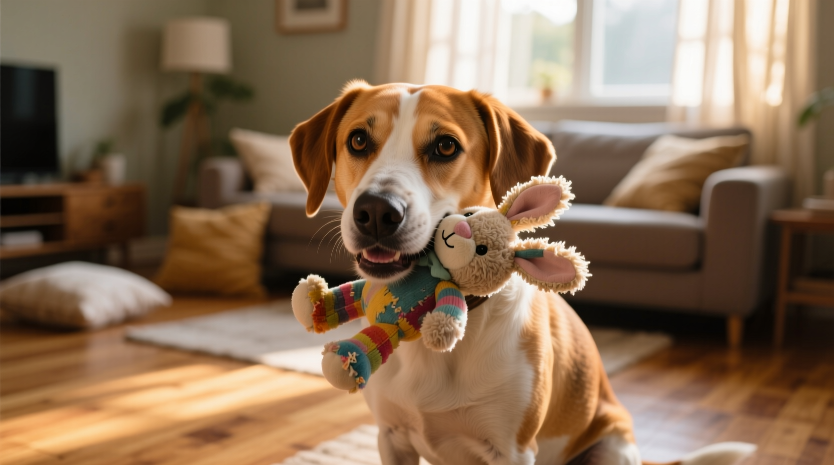 why does my dog carry its toy around like a baby and when it starts
